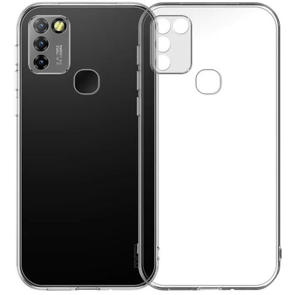 TPU чехол Epic Transparent 1,5mm Full Camera для Infinix Hot 10 Lite 66651 фото