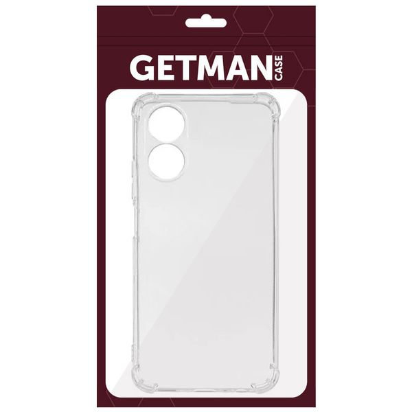 TPU чехол GETMAN Ease logo усиленные углы Full Camera для Oppo A17 71723 фото