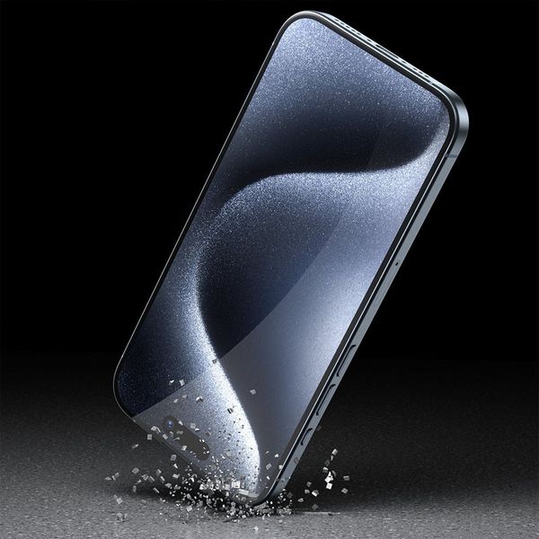 Захисне 3D скло Blueo Invisible Airbag Anti-broken для Apple iPhone 14 Pro / 15 / 16 (6.1") 71033 фото