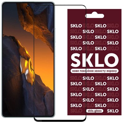 Захисне скло SKLO 3D для Xiaomi Poco F5 Pro / Redmi K60 / K60 Pro 64961 фото