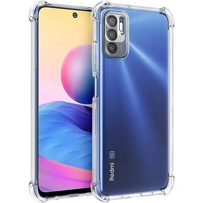 TPU чохол GETMAN Ease logo посилені кути Full Camera для Xiaomi Redmi Note 10 5G / Poco M3 Pro 71670 фото