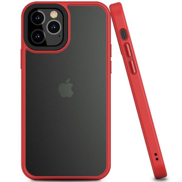 TPU+PC чехол Metal Buttons для Apple iPhone 12 Pro / 12 (6.1") 39993 фото