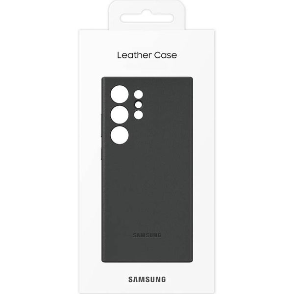 Кожаный чехол Leather Case (AAA) для Samsung Galaxy S24 Ultra 73293 фото