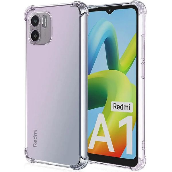 TPU чехол GETMAN Ease logo усиленные углы Full Camera для Xiaomi Redmi A1 / A2 71669 фото