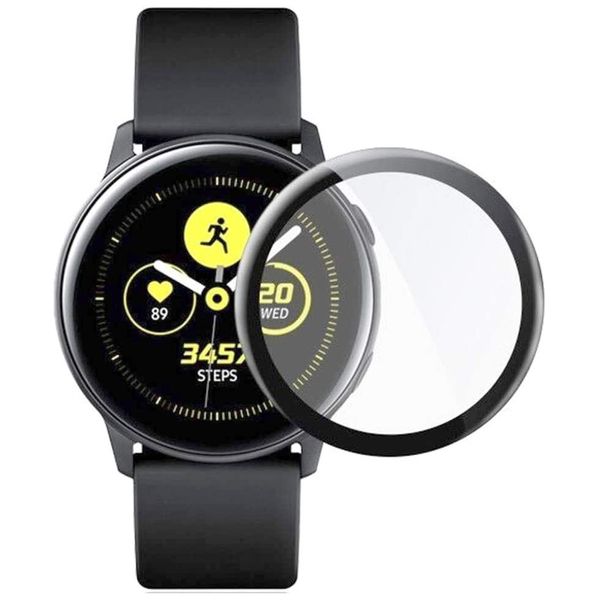 Полімерна плівка 3D (full glue) (тех.пак) для Samsung Galaxy Watch Active 2 40mm 35525 фото