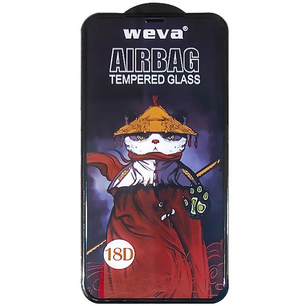 Захисне 2.5D скло Weva AirBag (тех.пак) для Apple iPhone 11 / XR (6.1") 65076 фото