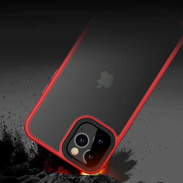 TPU+PC чехол Metal Buttons для Apple iPhone 12 Pro / 12 (6.1") 39993 фото