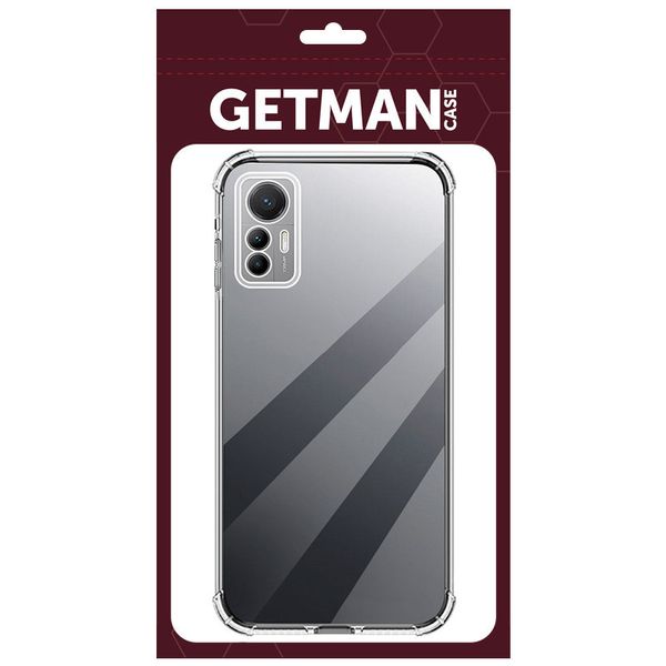 TPU чохол GETMAN Ease logo посилені кути Full Camera для Xiaomi 12 Lite 71689 фото