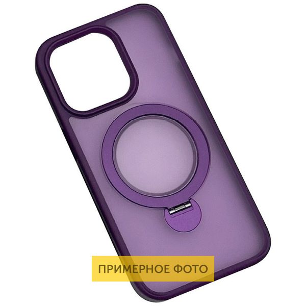 TPU+PC чехол Metal Buttons with MagSafe Colorful HQ Ring для Apple iPhone 16 Pro Max (6.9") 72989 фото