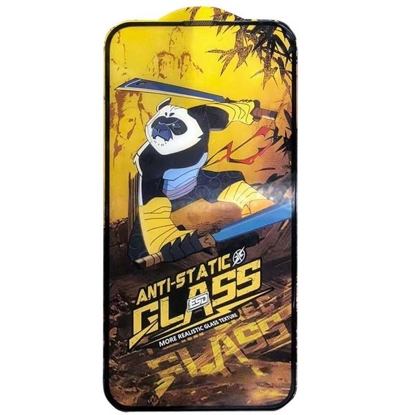 Захисне скло 5D Anti-static Panda (тех.пак) для Apple iPhone 15 (6.1") 65203 фото