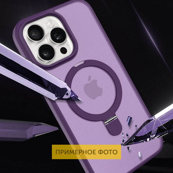 TPU+PC чехол Metal Buttons with MagSafe Colorful HQ Ring для Apple iPhone 16 Pro Max (6.9") 72989 фото