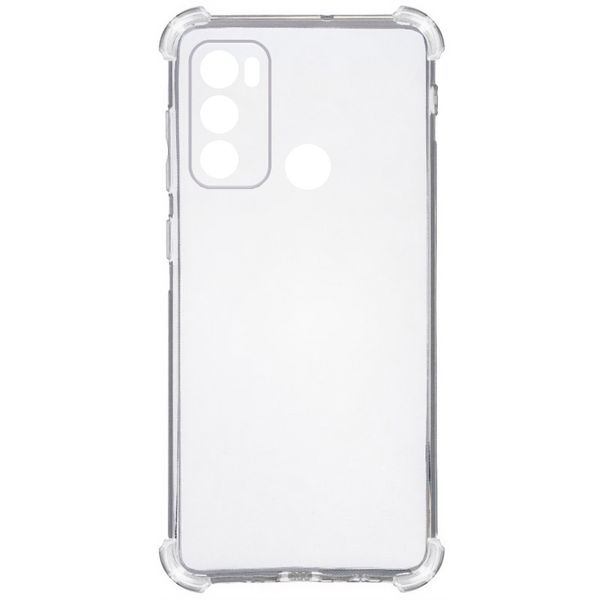 TPU чехол GETMAN Ease logo усиленные углы Full Camera для Motorola Moto G60 71754 фото