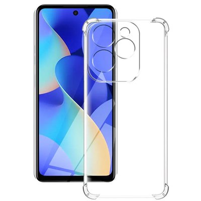 TPU чехол GETMAN Ease logo усиленные углы Full Camera для Infinix Hot 40i 71656 фото