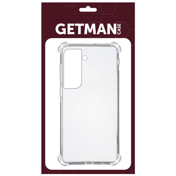 TPU чехол GETMAN Ease logo усиленные углы для Samsung Galaxy S21+ 42306 фото