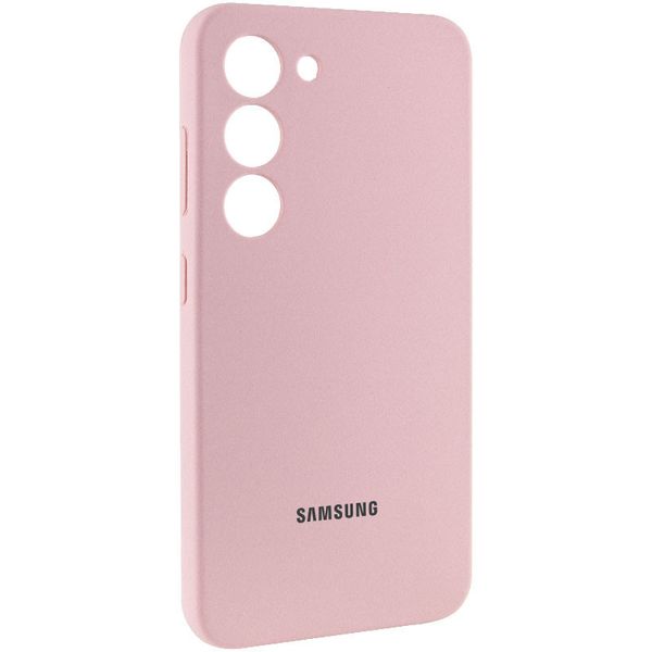 Чохол Silicone Cover Lakshmi Full Camera (AAA) with Logo для Samsung Galaxy S24 71859 фото