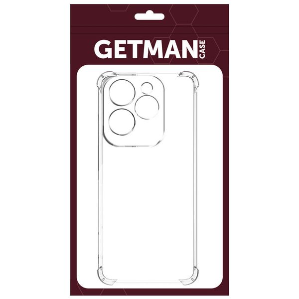 TPU чохол GETMAN Ease logo посилені кути Full Camera для Infinix Hot 40i 71656 фото