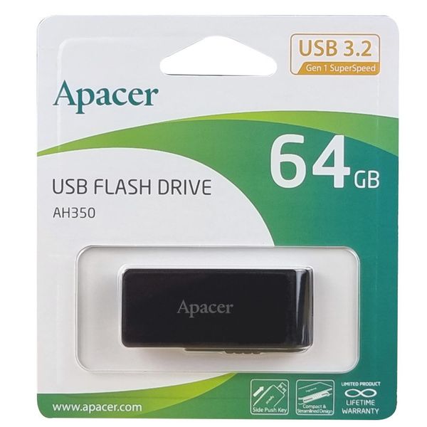 Флеш накопитель Apacer USB 3.2 AH350 64Gb 72710 фото