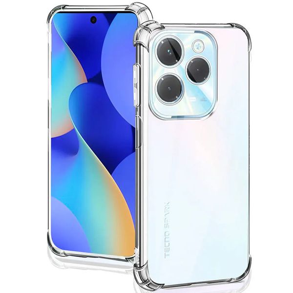 TPU чохол GETMAN Ease logo посилені кути Full Camera для Infinix Hot 40i 71656 фото