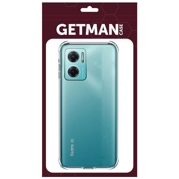 TPU чохол GETMAN Ease logo посилені кути Full Camera для Xiaomi Redmi Note 11E 71690 фото