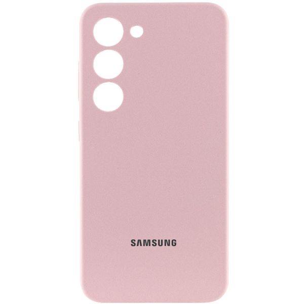 Чехол Silicone Cover Lakshmi Full Camera (AAA) with Logo для Samsung Galaxy S24 71859 фото