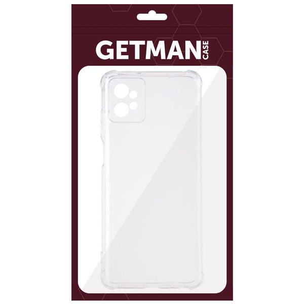 TPU чехол GETMAN Ease logo усиленные углы Full Camera для Motorola Moto G32 71758 фото