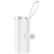 Портативное ЗУ Power Bank WIWU W026 2 in 1 Type-C с БЗУ For Apple Watch 15W 5000 mAh 71980 фото 4