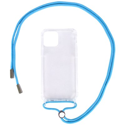 Чехол TPU Crossbody Transparent для Apple iPhone 12 Pro Max (6.7") 41863 фото