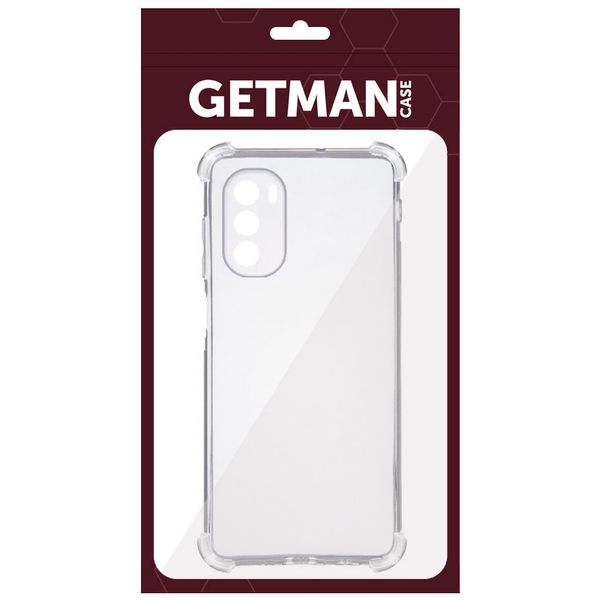 TPU чехол GETMAN Ease logo усиленные углы Full Camera для Motorola Moto G41 71842 фото