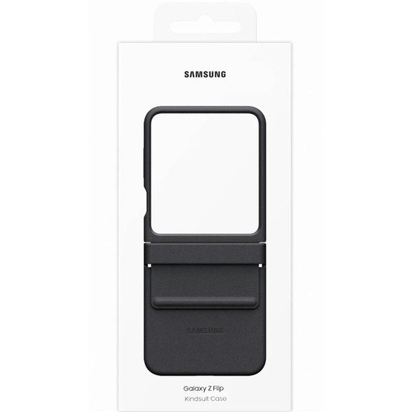 Кожаный чехол Leather Case (AAA) для Samsung Galaxy Z Flip5 73289 фото