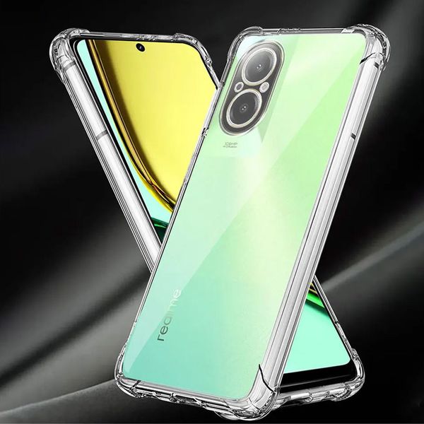 TPU чохол GETMAN Ease logo посилені кути Full Camera для Realme C67 4G 71749 фото