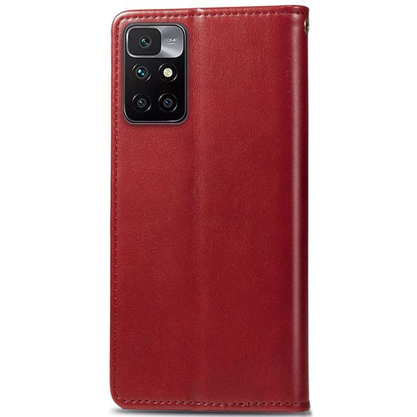 Кожаный чехол книжка GETMAN Gallant (PU) для Xiaomi Redmi 10 50449 фото