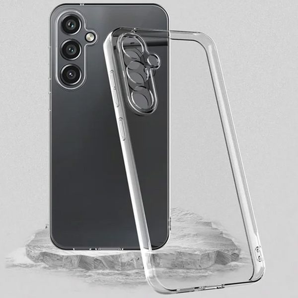 TPU чохол Epic Transparent 1,5mm Full Camera для Samsung Galaxy A55 69681 фото