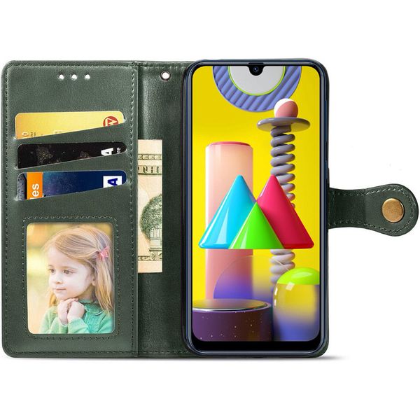 Кожаный чехол книжка GETMAN Gallant (PU) для Samsung Galaxy S24 Ultra 68151 фото