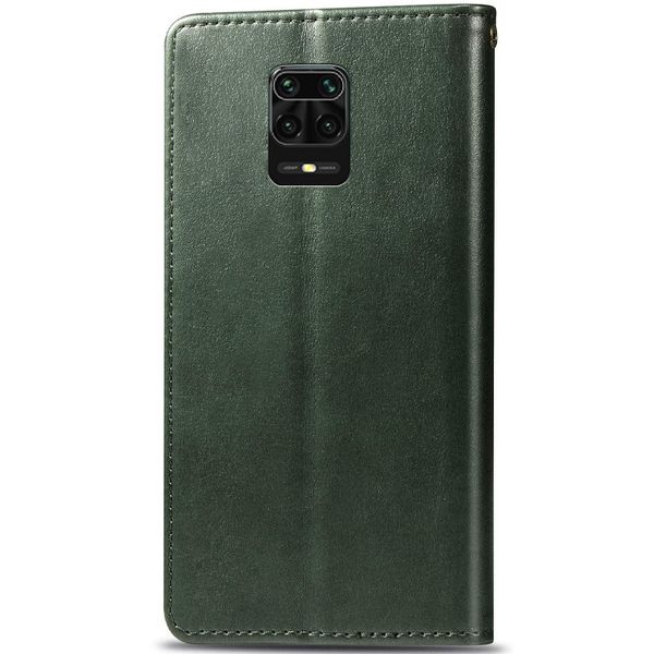 Кожаный чехол книжка GETMAN Gallant (PU) для Xiaomi Redmi Note 9s / Note 9 Pro / Note 9 Pro Max 35723 фото