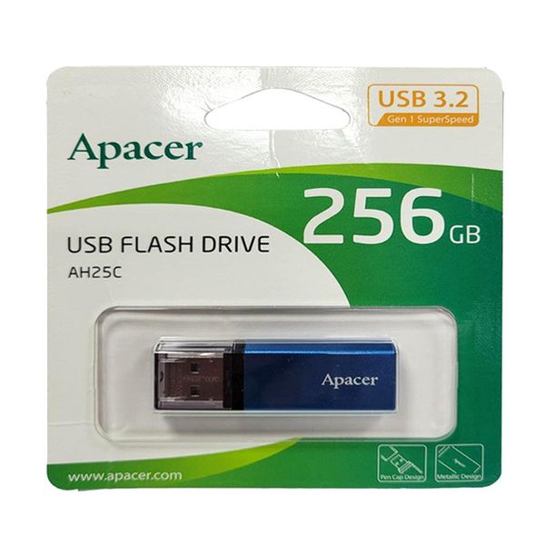 Флеш накопичувач Apacer USB 3.2 Gen1 AH25C 256GB 72713 фото