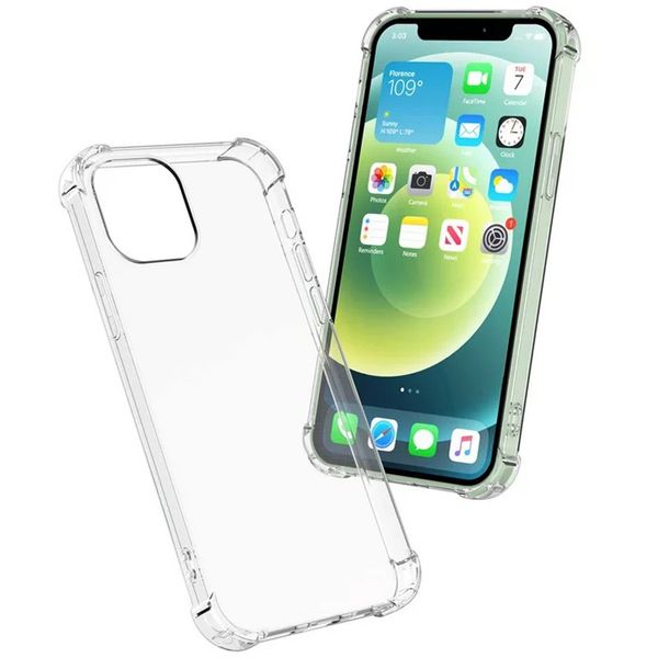 TPU чехол GETMAN Ease logo усиленные углы для Apple iPhone 13 Pro (6.1") 49277 фото