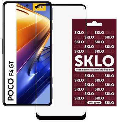 Захисне скло SKLO 3D для Xiaomi Poco F4 GT 55005 фото