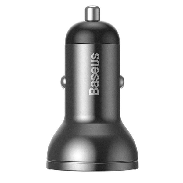 АЗП Baseus Digital Display Dual USB 4.8A Car Charger 24W (CCBX) 38717 фото