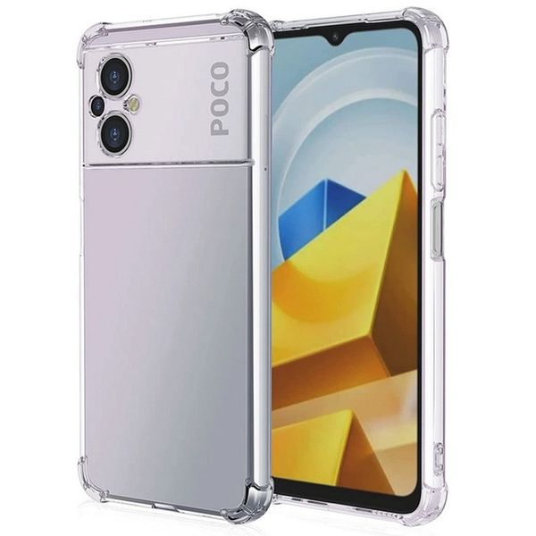 TPU чехол GETMAN Ease logo усиленные углы Full Camera для Xiaomi Poco M5 71722 фото