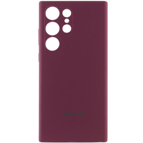 Чехол Silicone Cover Lakshmi Full Camera (AAA) with Logo для Samsung Galaxy S24 Ultra 71860 фото