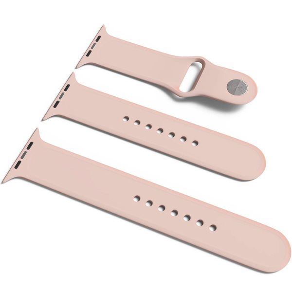 Силиконовый ремешок для Apple Watch Sport Band 38 / 40 / 41 (S/M & M/L) 3pcs 32192 фото