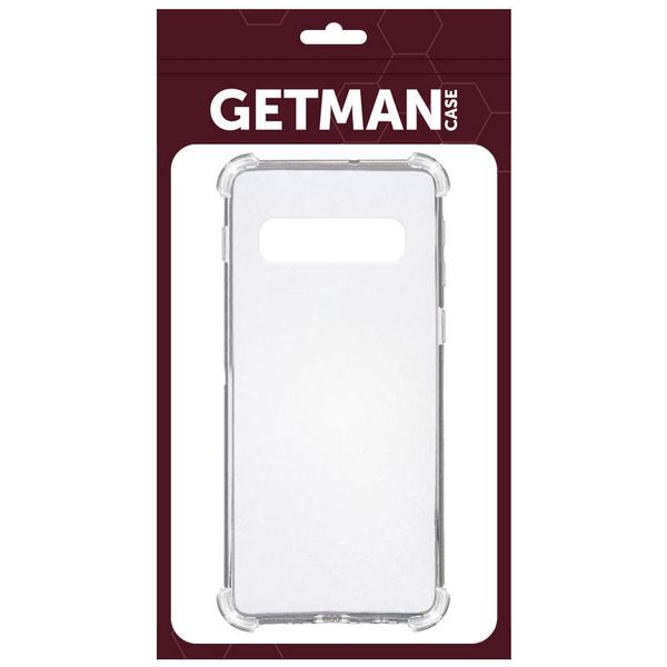 TPU чохол GETMAN Ease logo посилені кути для Samsung Galaxy S10 53090 фото