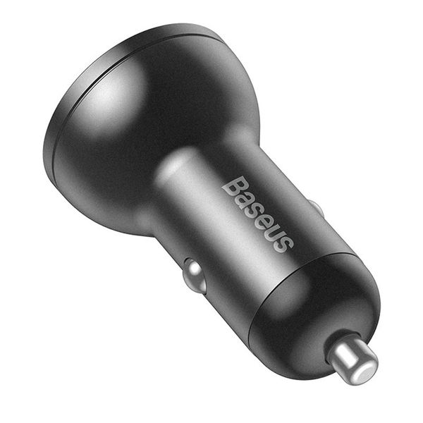 АЗП Baseus Digital Display Dual USB 4.8A Car Charger 24W (CCBX) 38717 фото