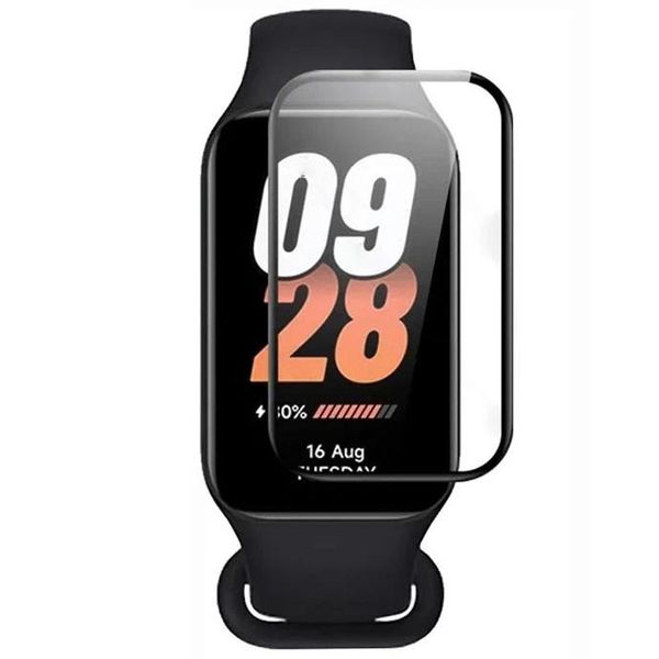 Полимерная пленка 3D (full glue) (тех.пак) для Xiaomi Mi Band 8 Active 67163 фото