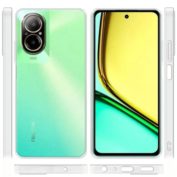 TPU чохол Epic Transparent 1,5mm Full Camera для Realme C67 4G 70447 фото