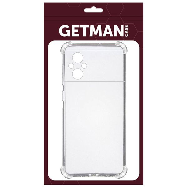 TPU чехол GETMAN Ease logo усиленные углы Full Camera для Xiaomi Poco M5 71722 фото