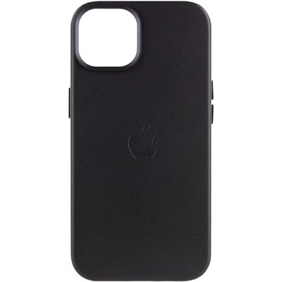 Шкіряний чохол Leather Case (AA Plus) with MagSafe для Apple iPhone 14 (6.1") 57473 фото
