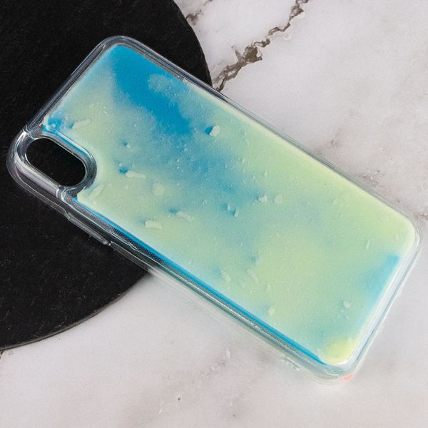 Неоновый чехол Neon Sand glow in the dark для Apple iPhone XS Max (6.5") 33304 фото