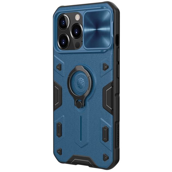 TPU+PC чохол Nillkin CamShield Armor no logo (шторка на камеру) для Apple iPhone 13 Pro Max (6.7") 49319 фото