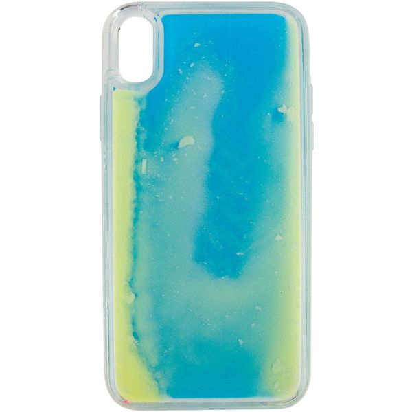 Неоновый чехол Neon Sand glow in the dark для Apple iPhone XS Max (6.5") 33304 фото